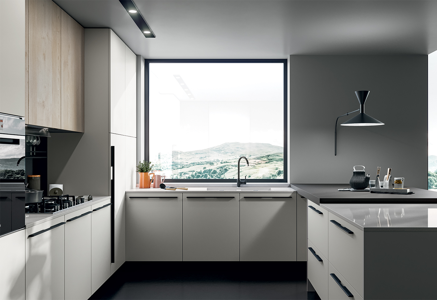 cucina laminato seta bianco round arredo3 cucina laminato seta bianco round arredo3