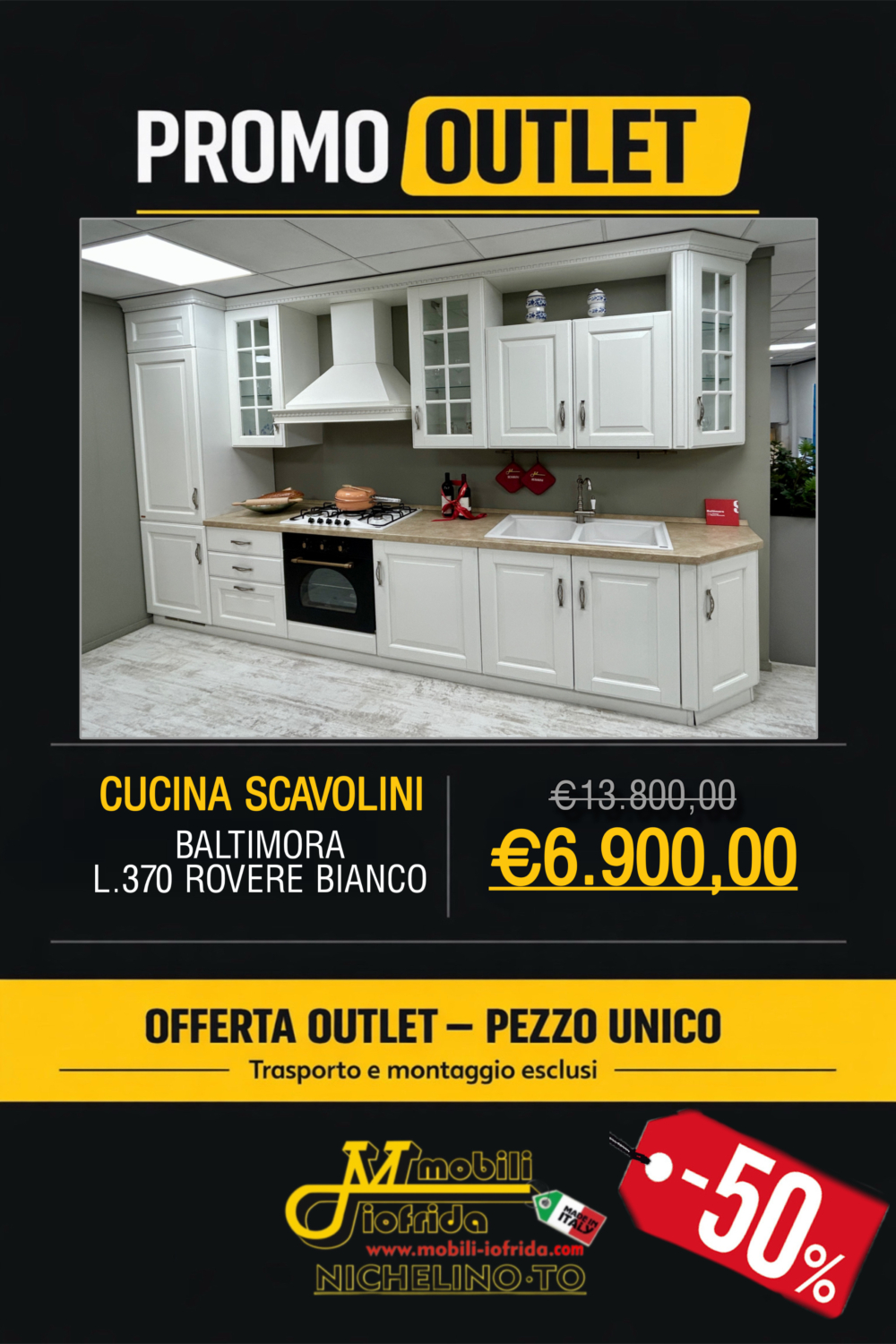 CUCINA COMPLETA DI ELETTRODOMESTICI