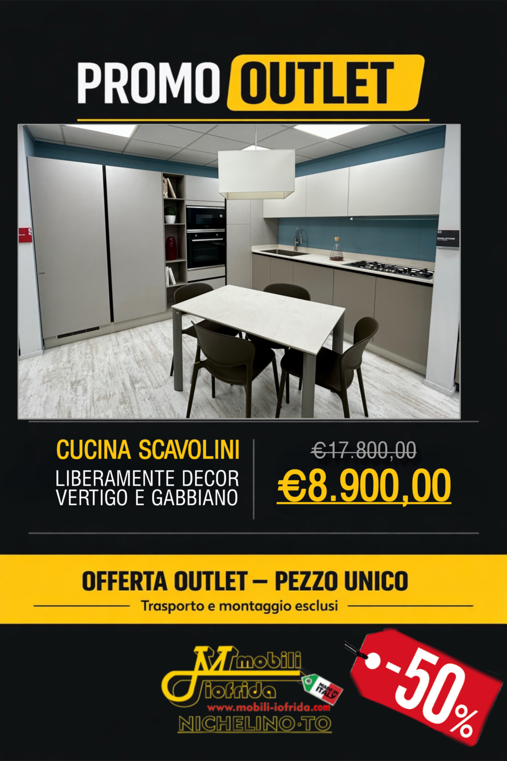 CUCINA COMPLETA DI ELETTRODOMESTICI