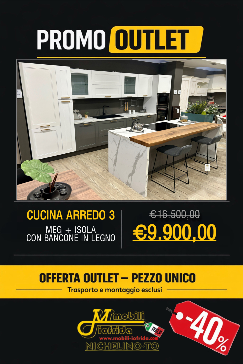 CUCINA COMPLETA DI ELETTRODOMESTICI