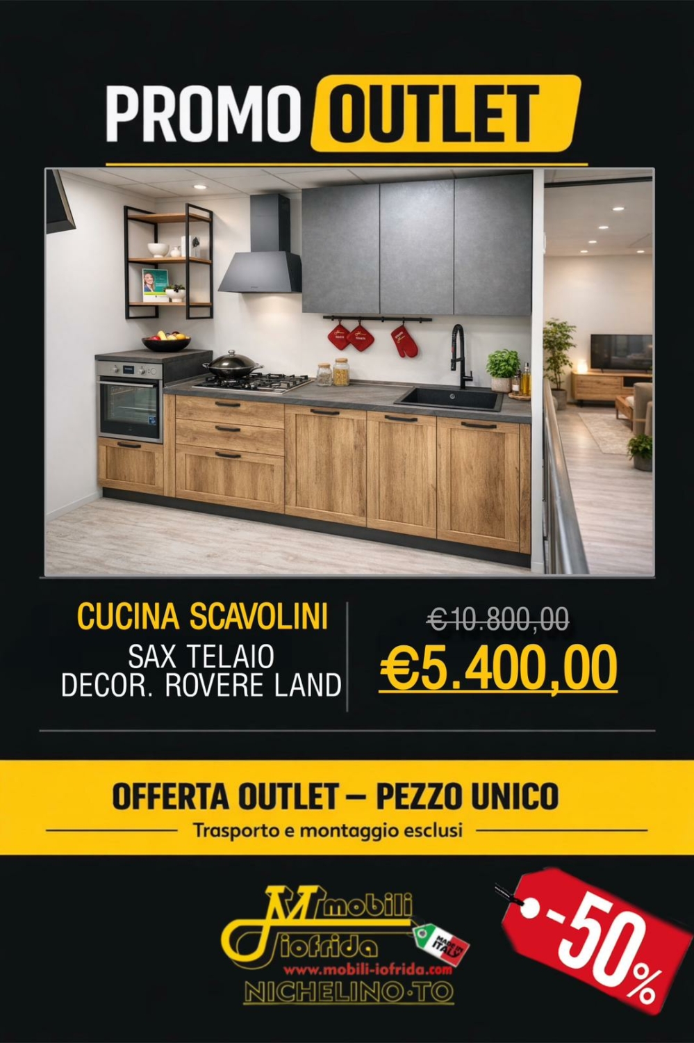 CUCINA COMPLETA DI ELETTRODOMESTICI
